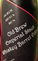 Old Brew Emperial Stout Wiskey Barrel Edition