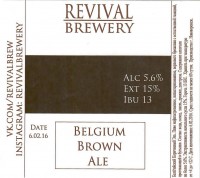 Belgium Brown Ale